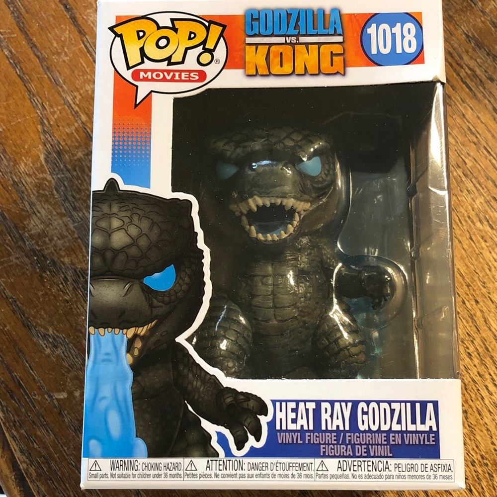 Funko Pop! Movies Heat Ray Godzilla Vinyl Figure - Black & Blue